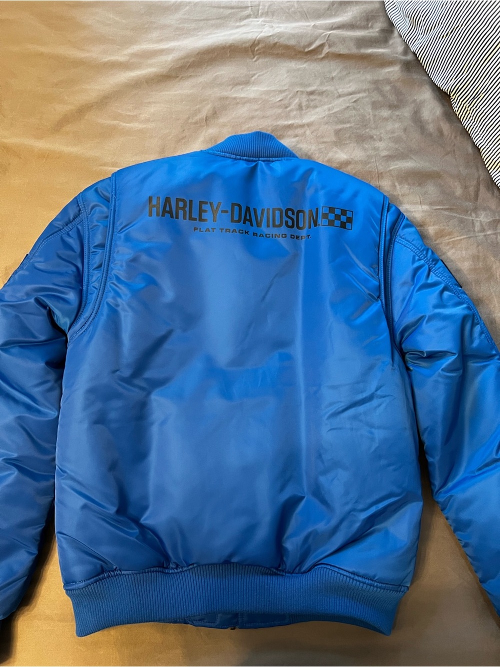 Harley Davidson At The Crank Bomber Jacket 97451-24VM Size Small. - Picture 2 of 10